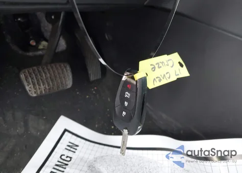 2017 Chevrolet Cruze Lt Auto из США, поврежденный, VIN 1G1BE5SM3H7238749